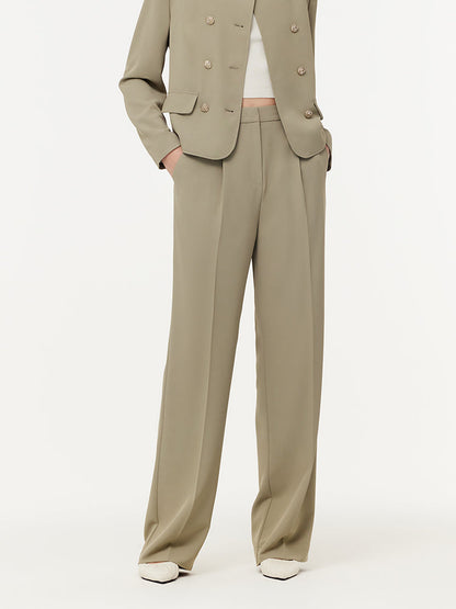 Stretch Adjustable Waist Women Pants