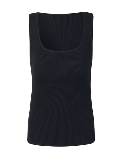 Square Neck Women Knit Tank Top