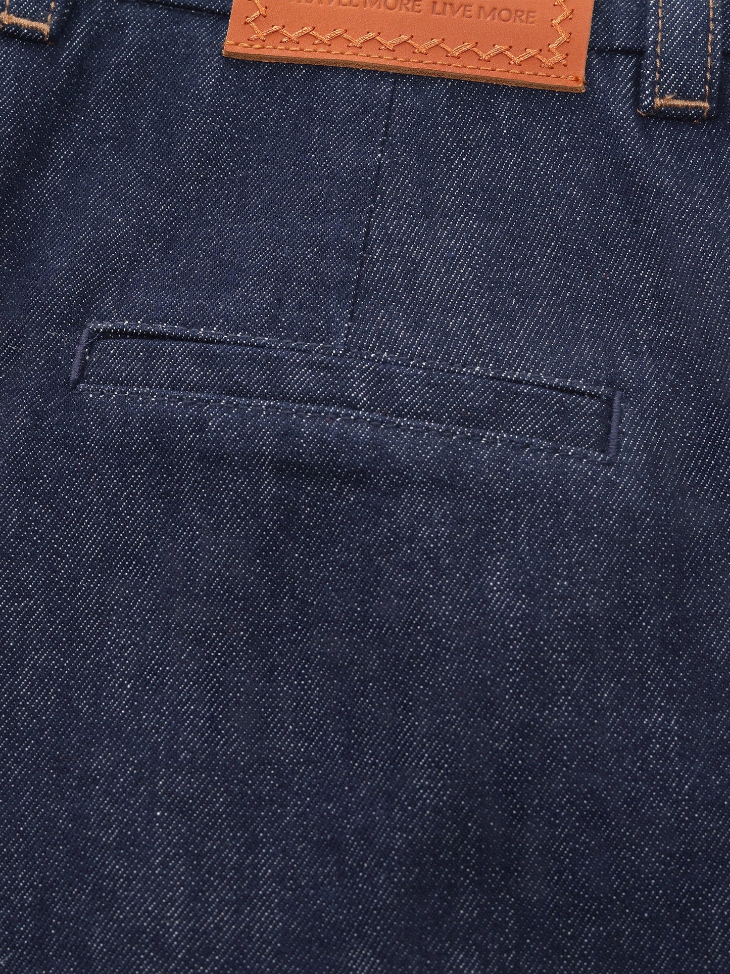 Denim Adjustable Waist Women Wide Leg Jeans