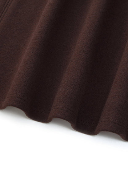 Stretch Flared Women Knit Skirt