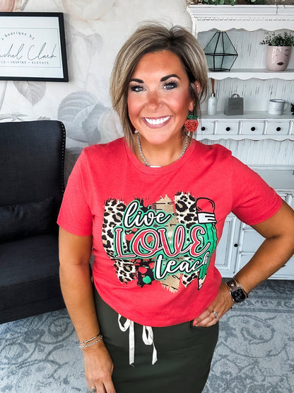 Live Love Teach Graphic Tee