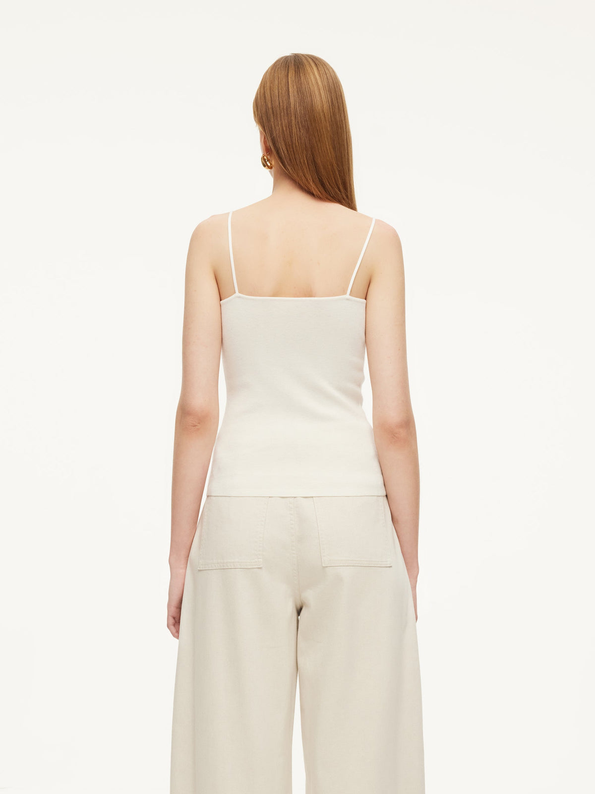 Elastic Straps Women Knit Camisole