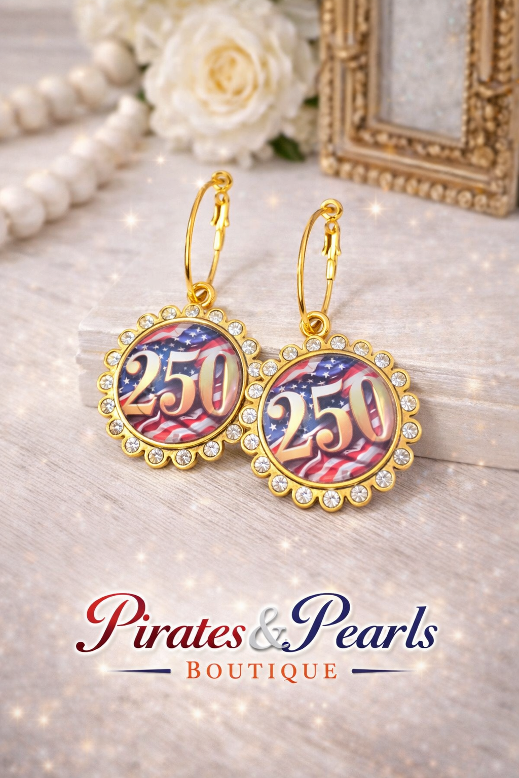 Liberty 250 Earrings by Sandra Ling Designs