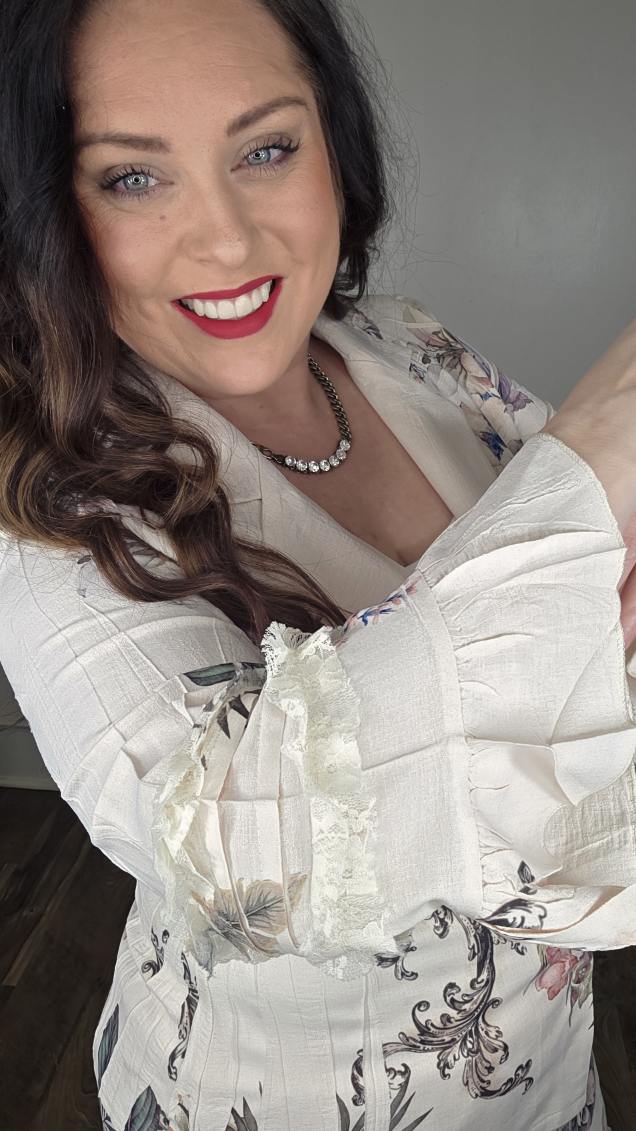 Garden Party Elegance Blazer