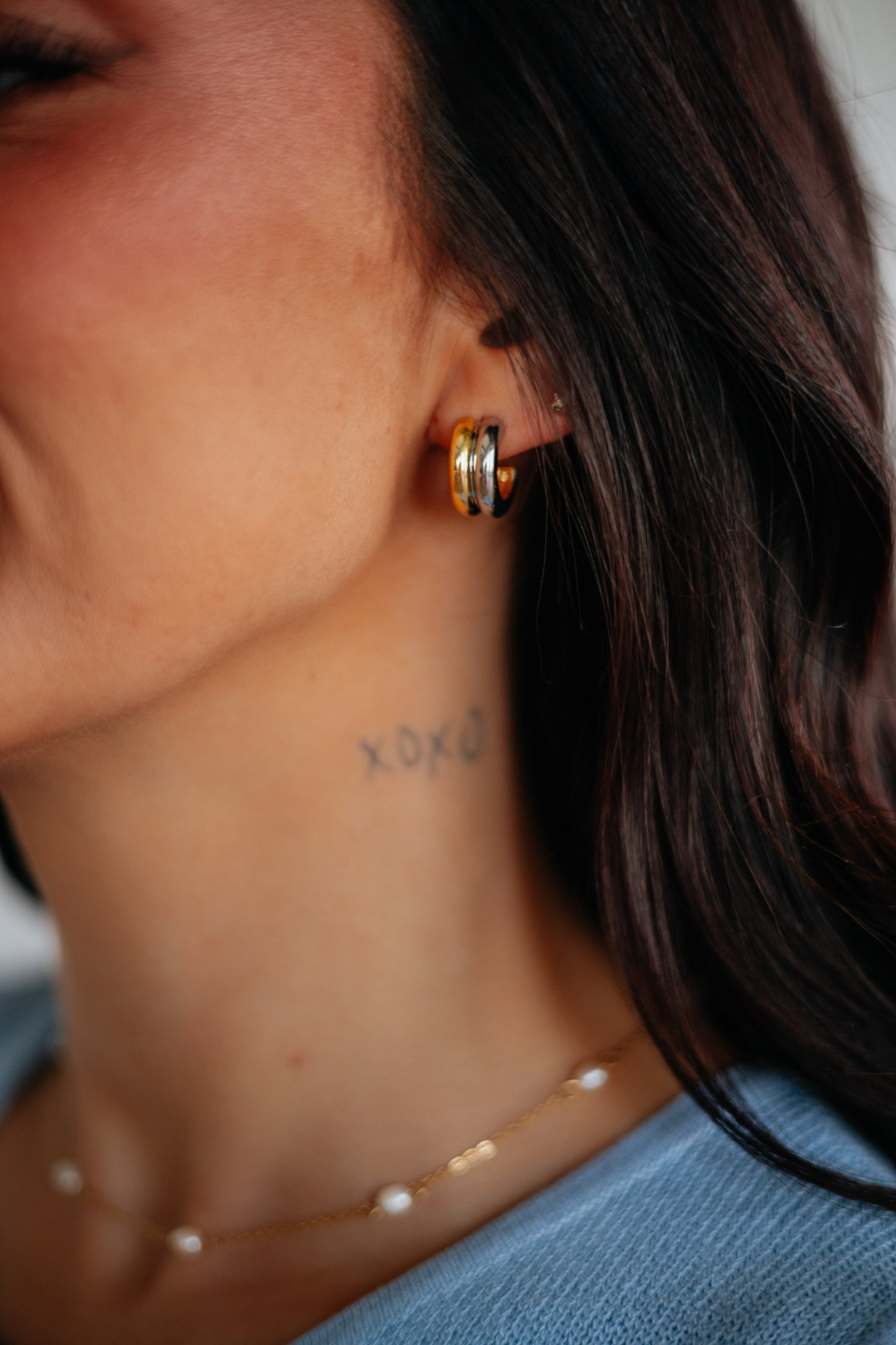 Sabine Huggie Hoop Earrings