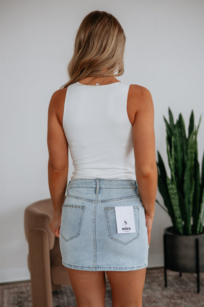 Vivien Mica Denim Skirt