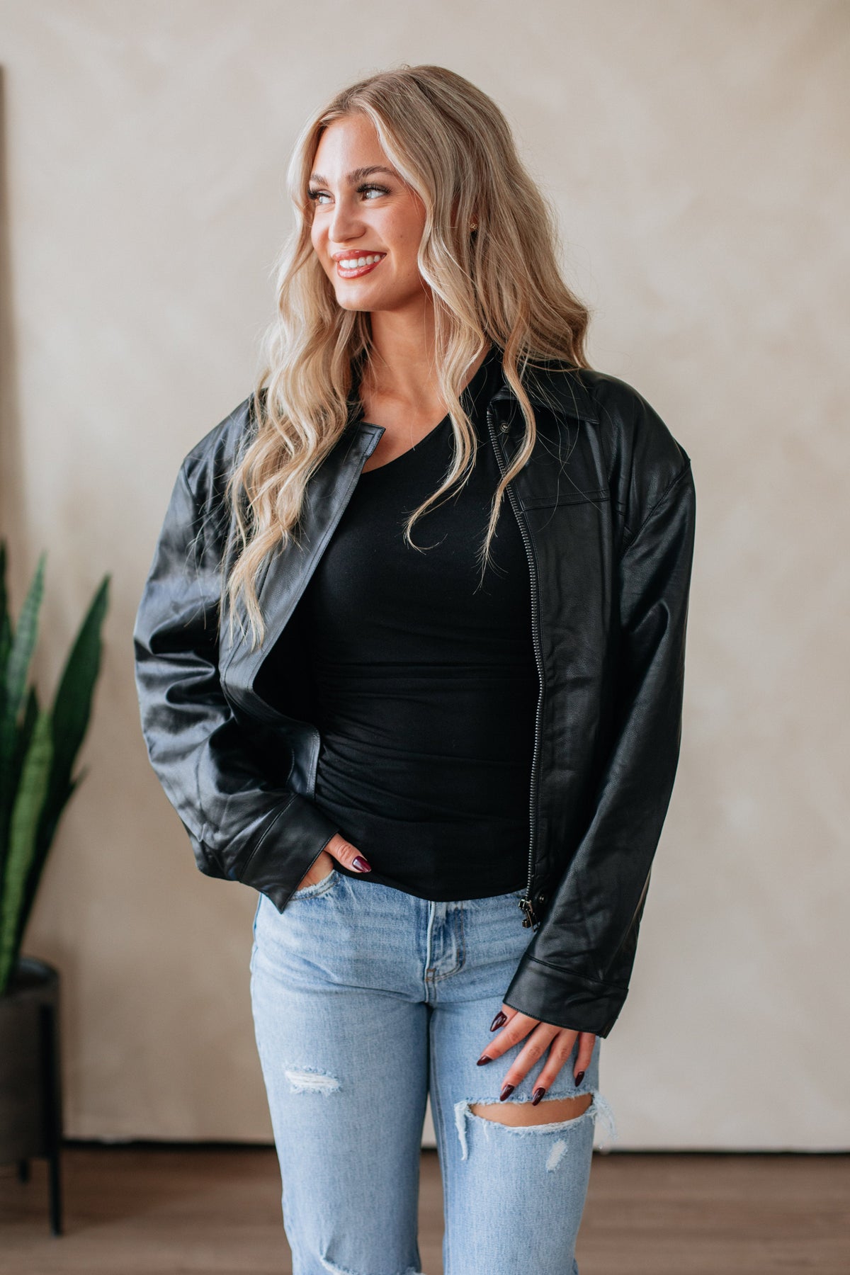 Serina Leather Jacket