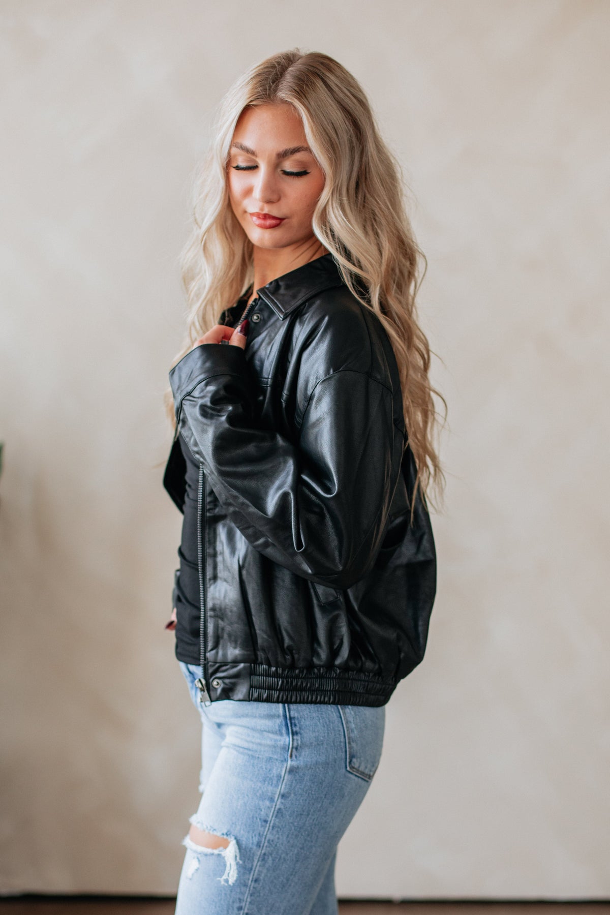 Serina Leather Jacket