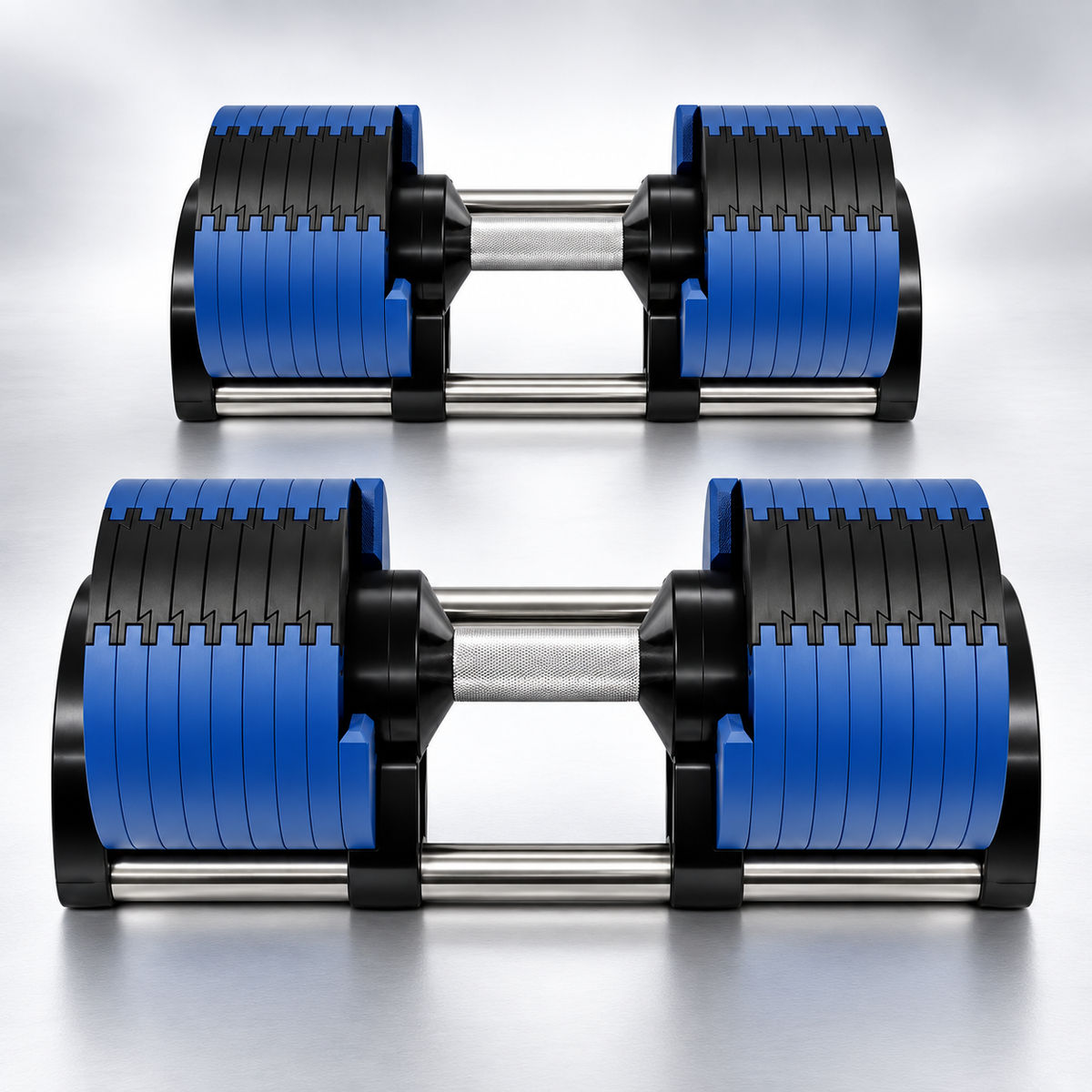 🔥 5–50KG Adjustable Dumbbell Set – Quick-Change Weights with Storage Stand for Home Gym Strength Training