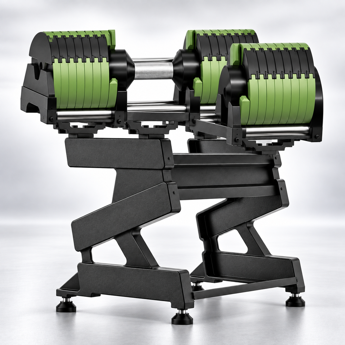 🔥 5–50KG Adjustable Dumbbell Set – Quick-Change Weights with Storage Stand for Home Gym Strength Training