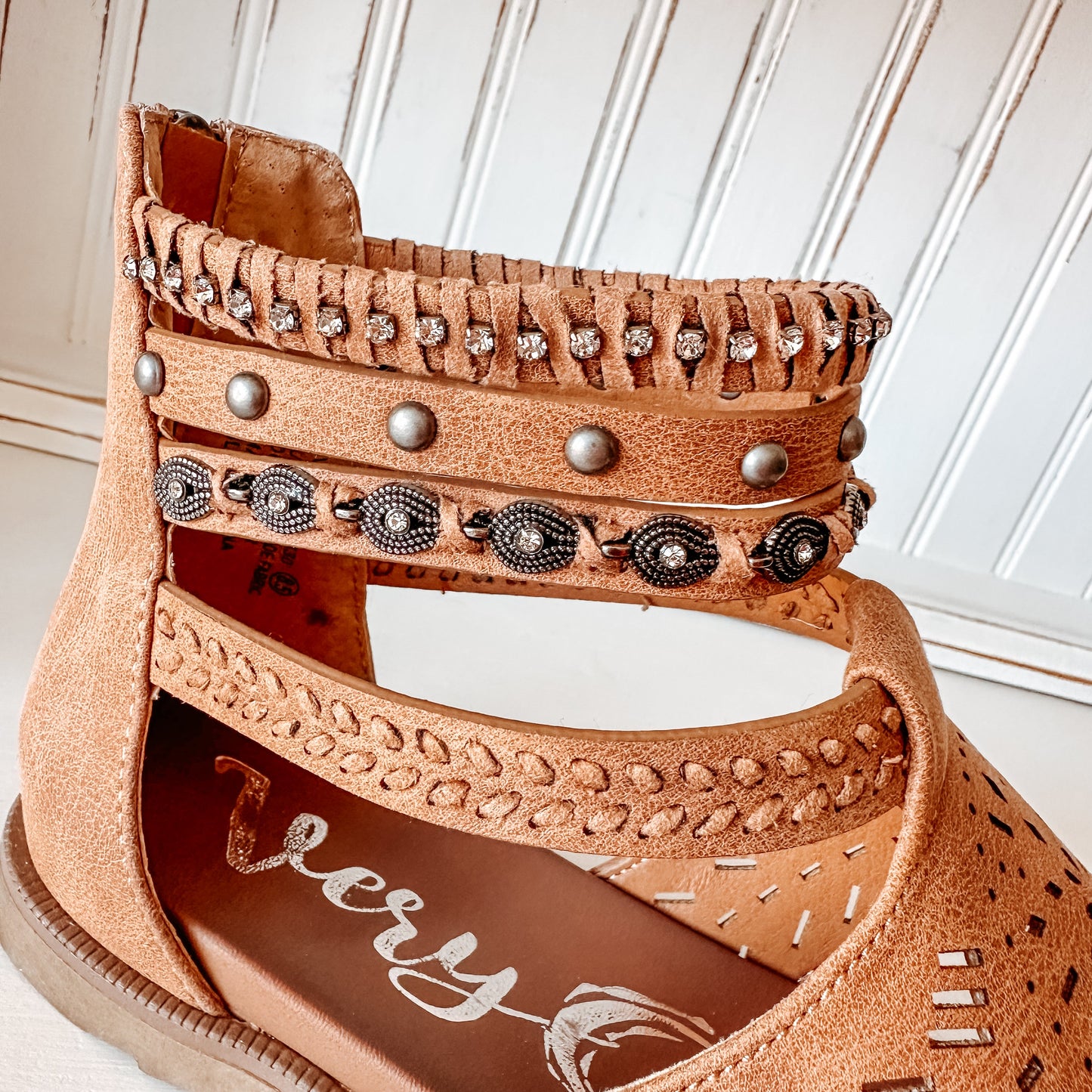 Mazey Sandal - Nude