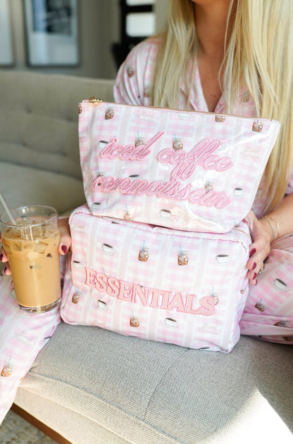 Iced Coffee Connoisseur - Clear Coat Bag