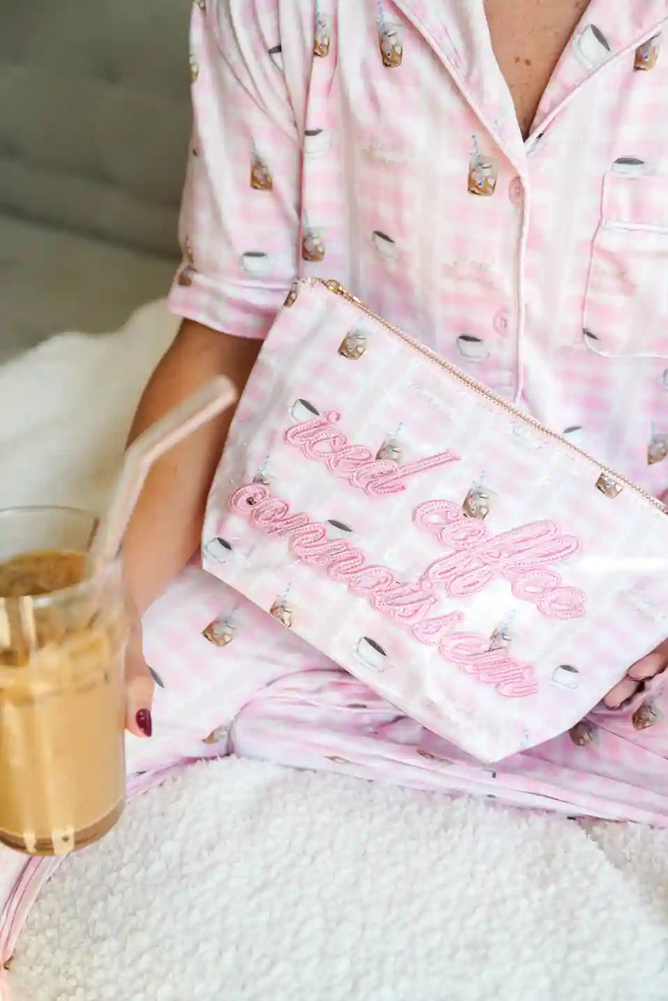 Iced Coffee Connoisseur - Clear Coat Bag