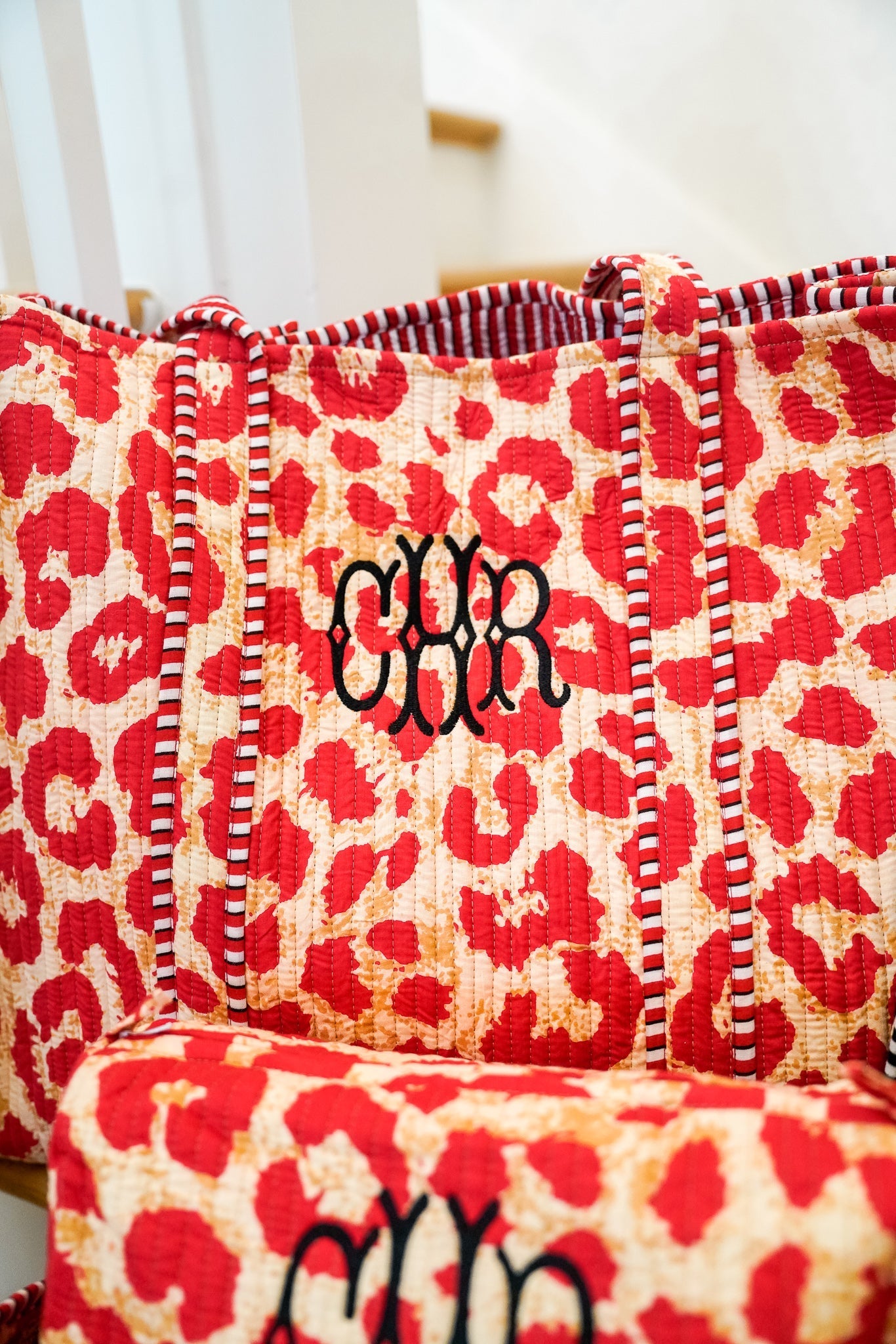 Quilted Block-Print - Leopard Collection | Customizable