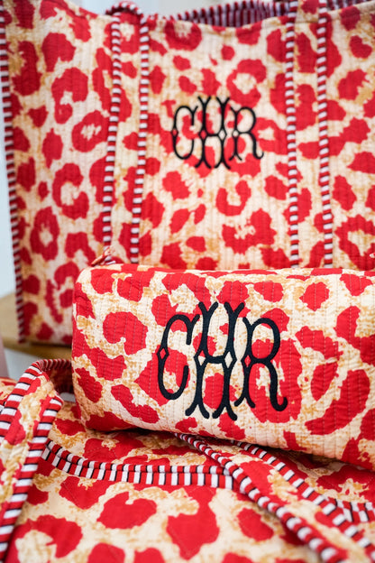 Quilted Block-Print - Leopard Collection | Customizable