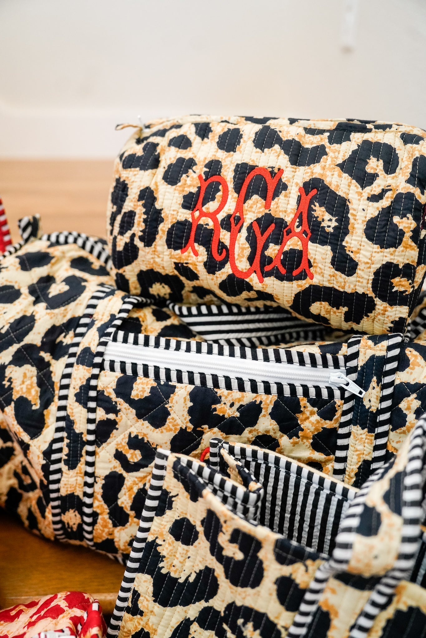 Quilted Block-Print - Leopard Collection | Customizable