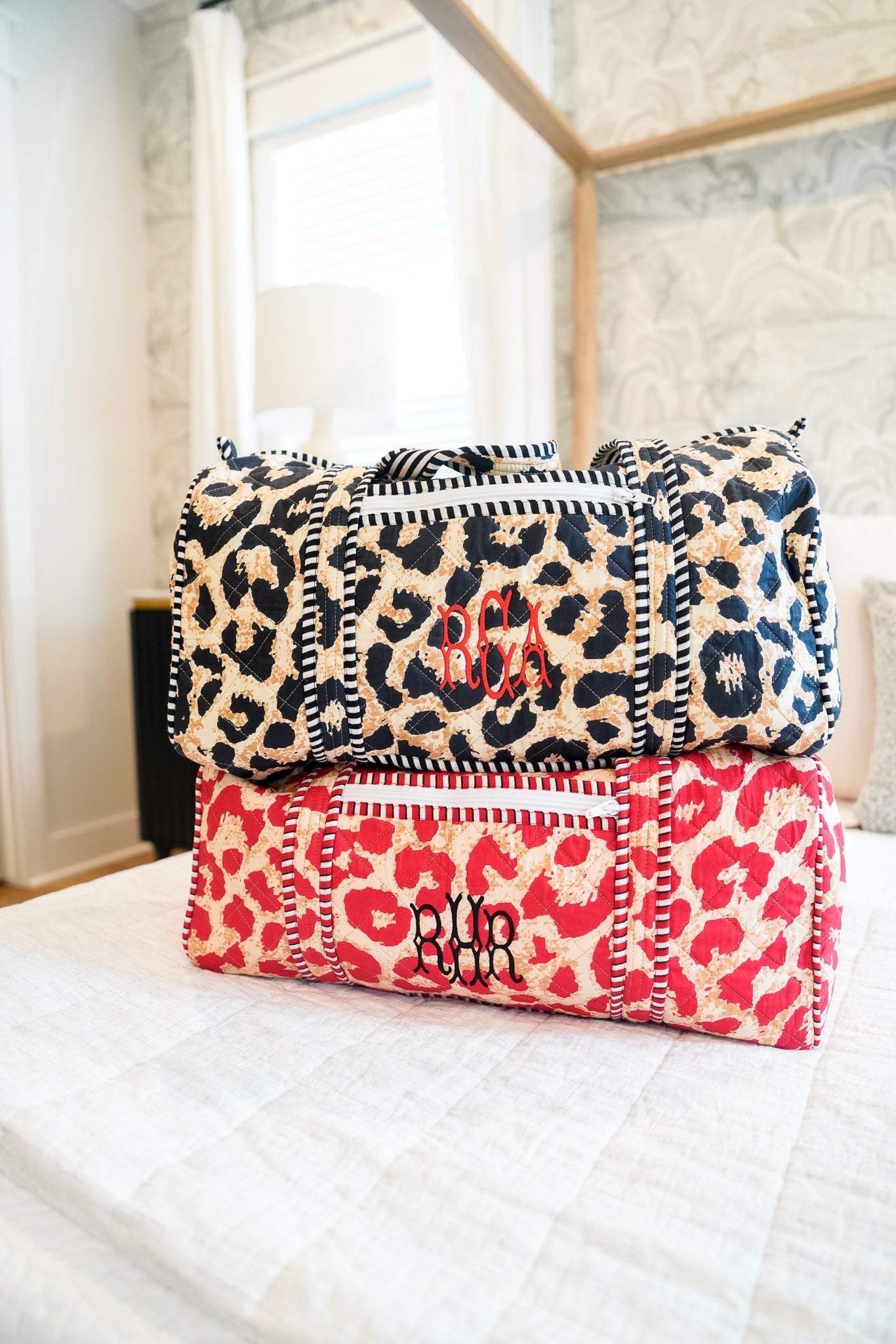 Quilted Block-Print - Leopard Collection | Customizable