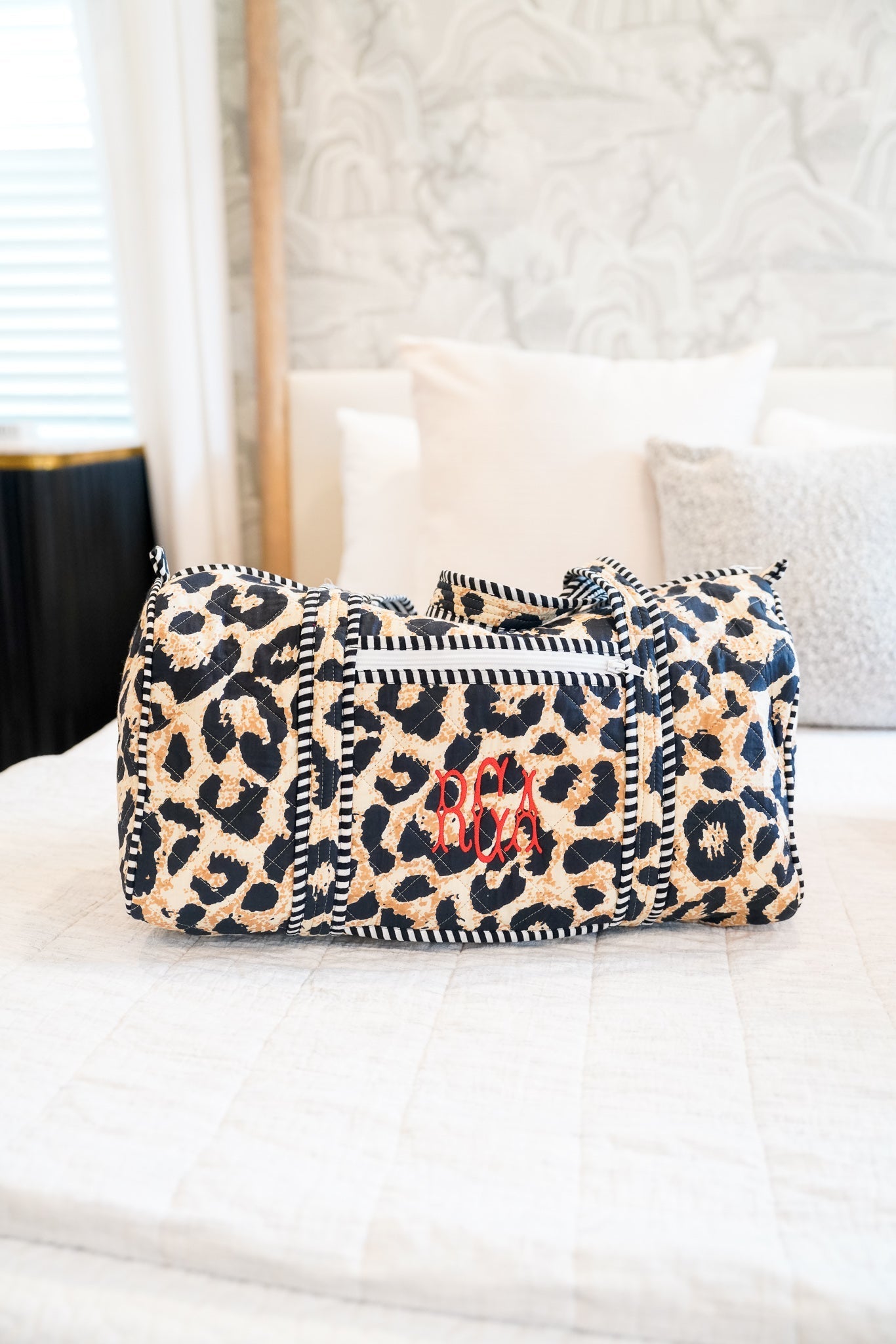 Quilted Block-Print - Leopard Collection | Customizable