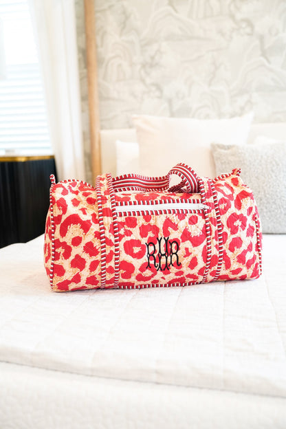 Quilted Block-Print - Leopard Collection | Customizable