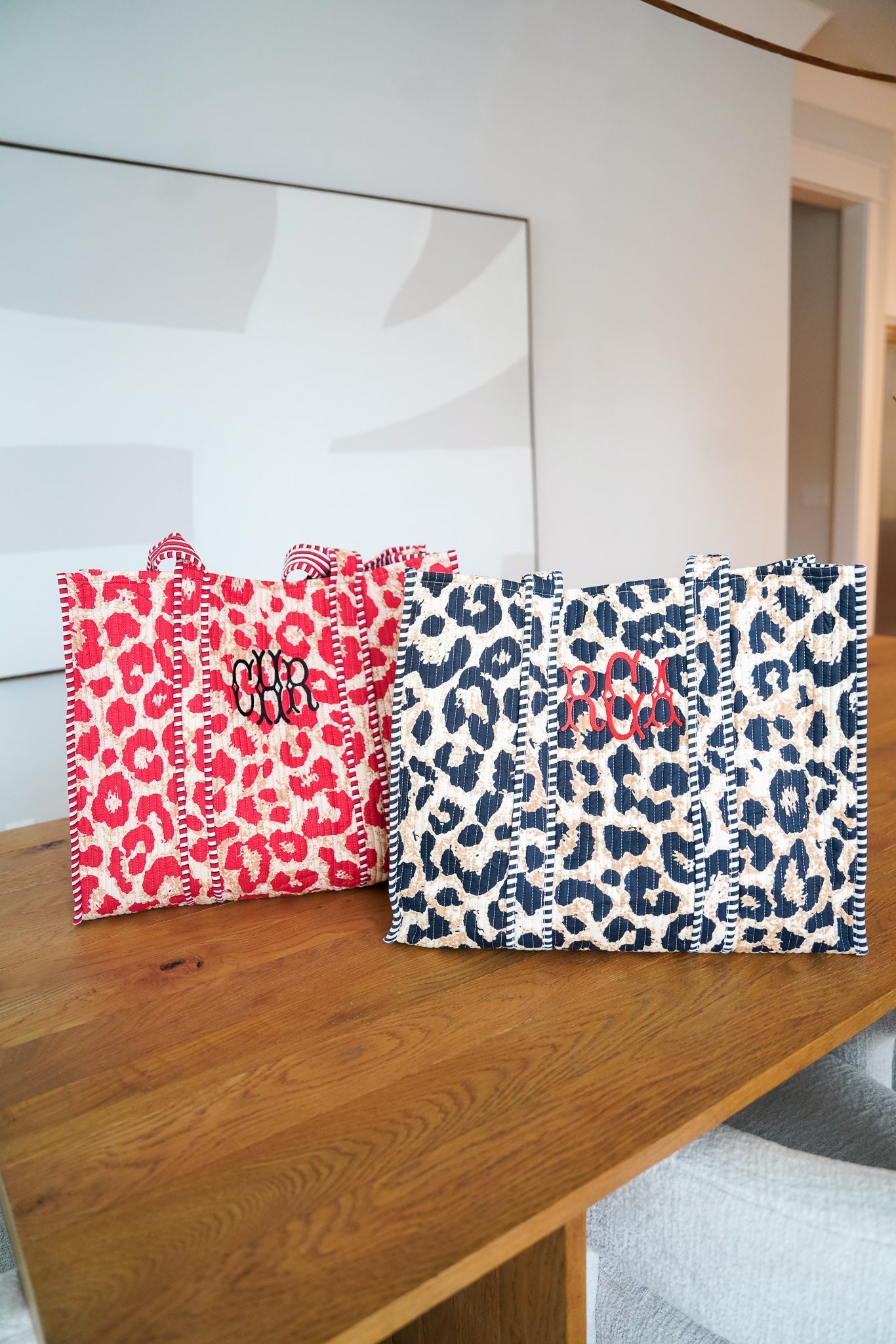 Quilted Block-Print - Leopard Collection | Customizable