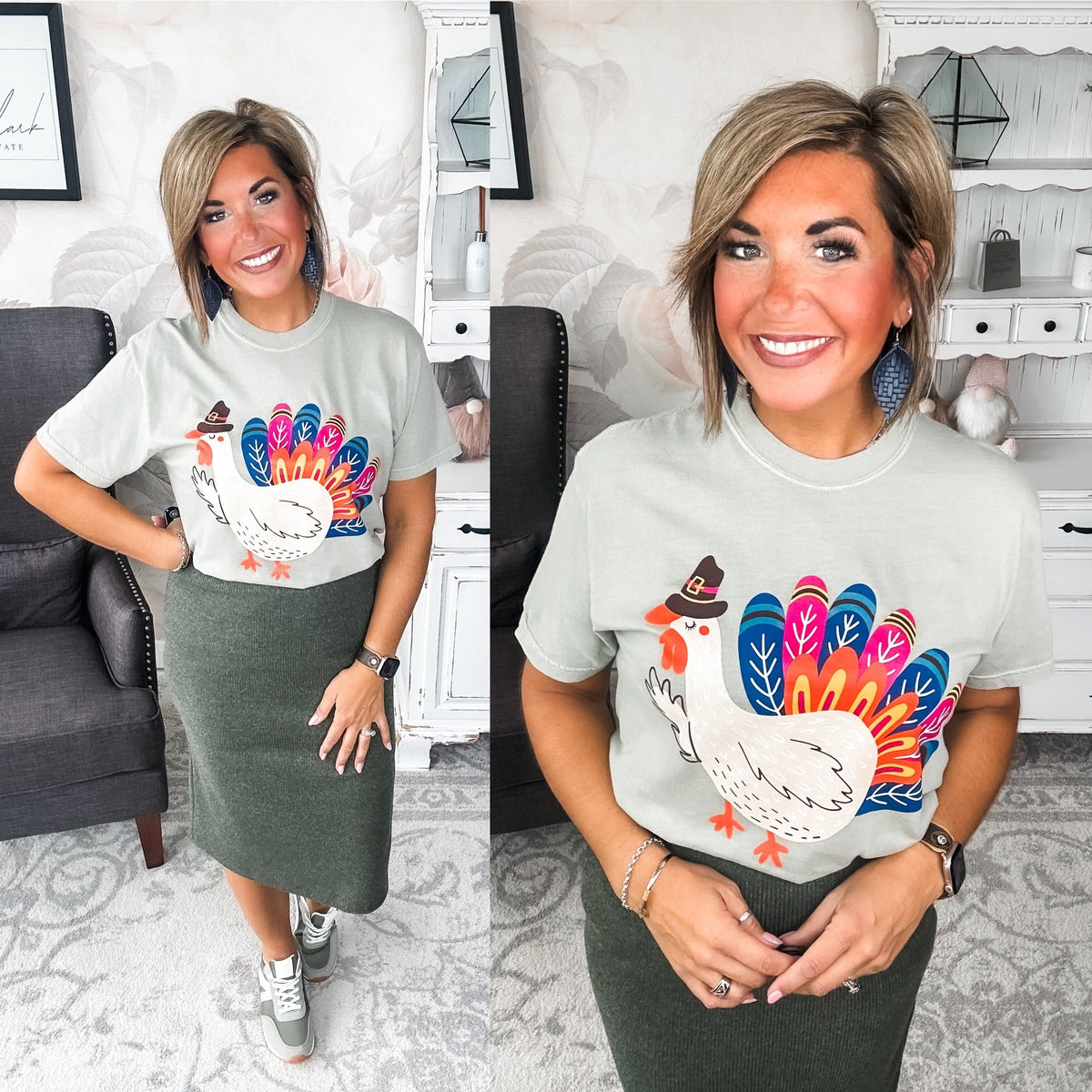 Ms Gobbleworth Graphic Tee