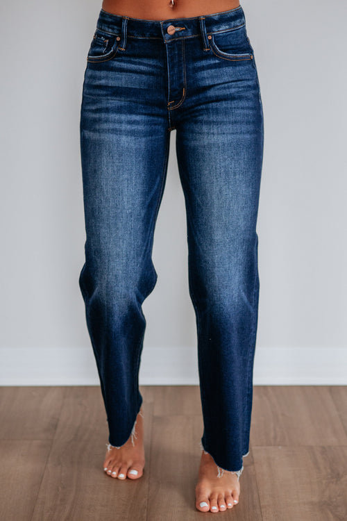 Ryanna Risen Jeans - Deep Blue