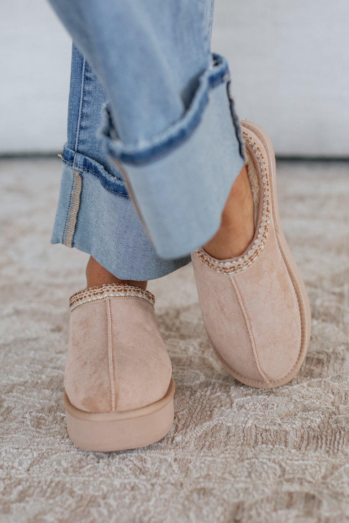 Take It Easy Platform Slippers