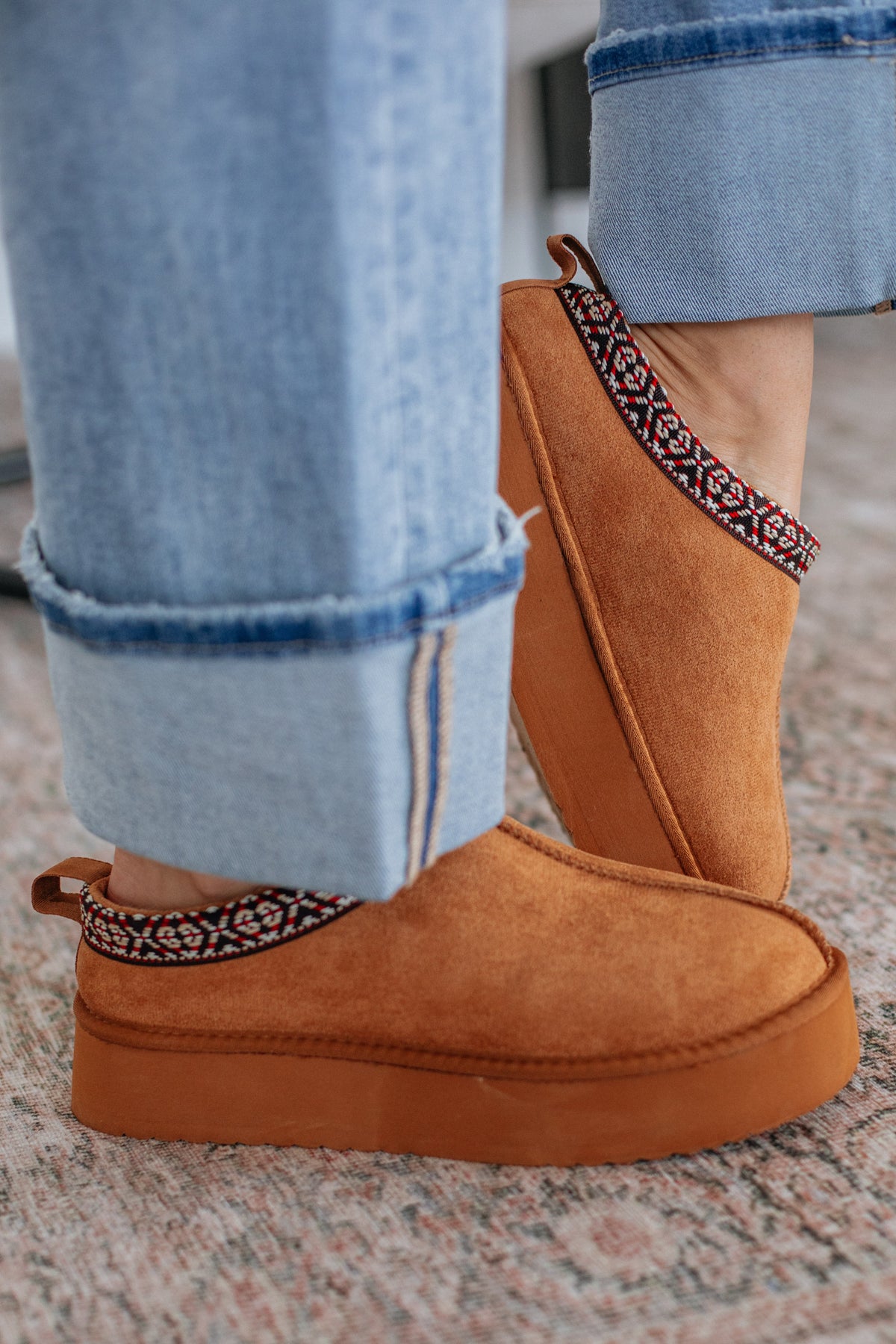 Take It Easy Platform Slippers
