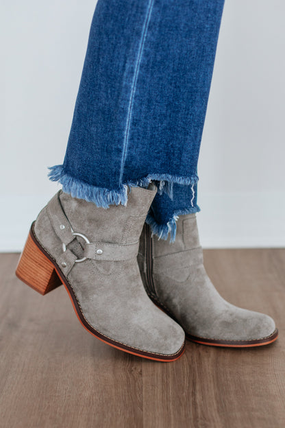Staying In My Lane Boots - Charcoal