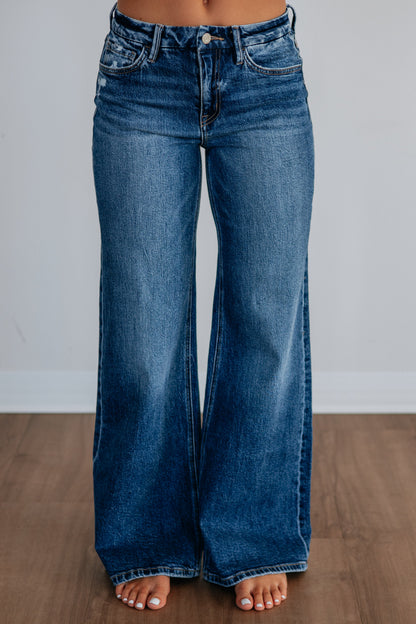 Olivia Vervet Jeans - Blissful