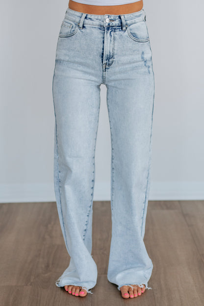 Stormie Risen Jeans - Vintage Light Wash