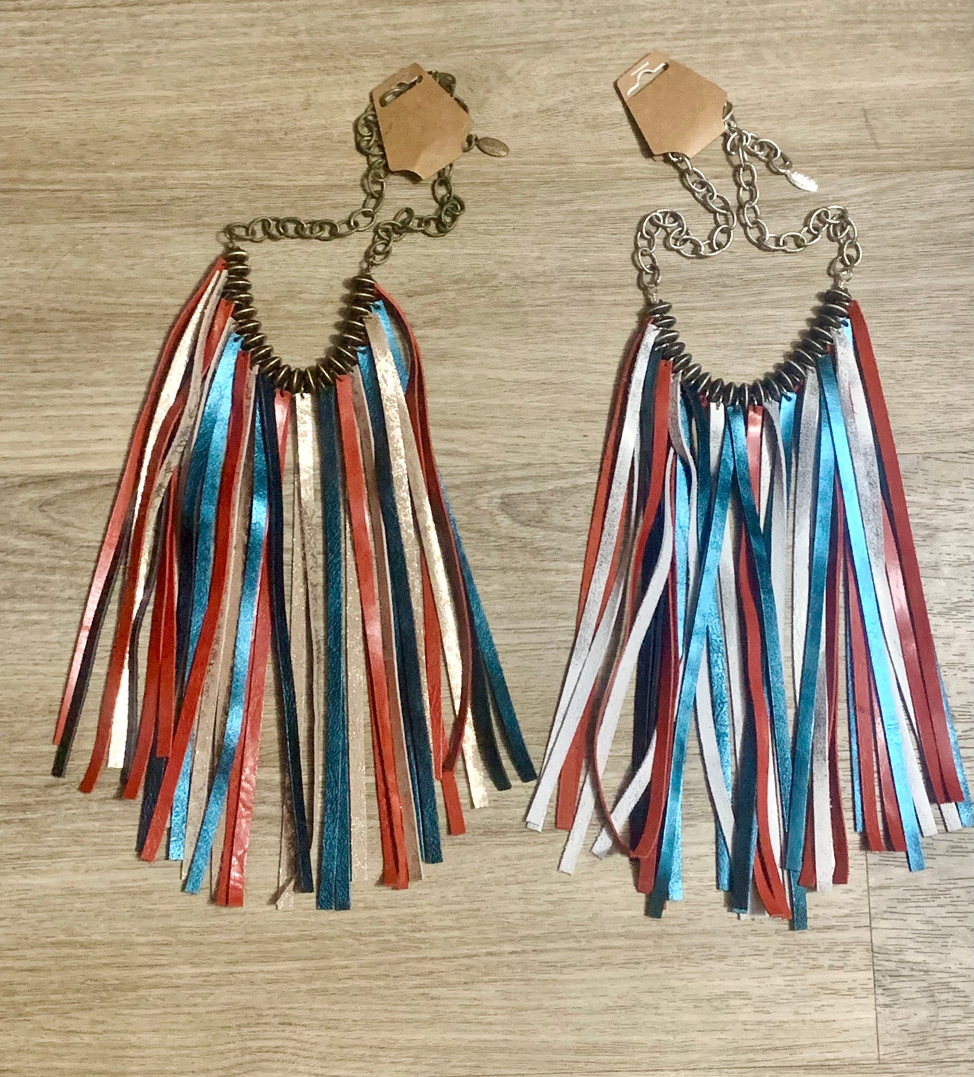 Freedom Fringe Statement Necklace by Sandra Ling Designs