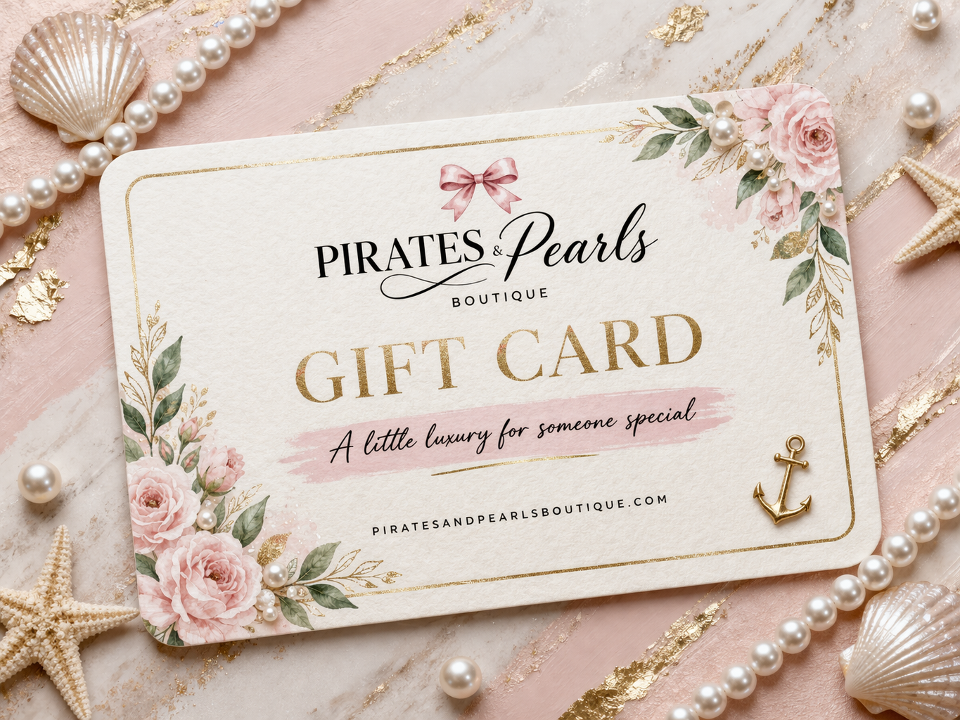 Pirates and Pearls Boutique E-Gift Card