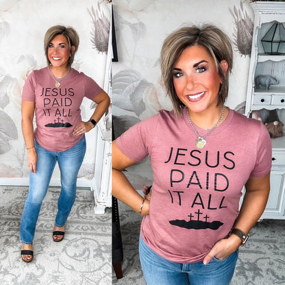 Jesus Paid It All Graphic Tee