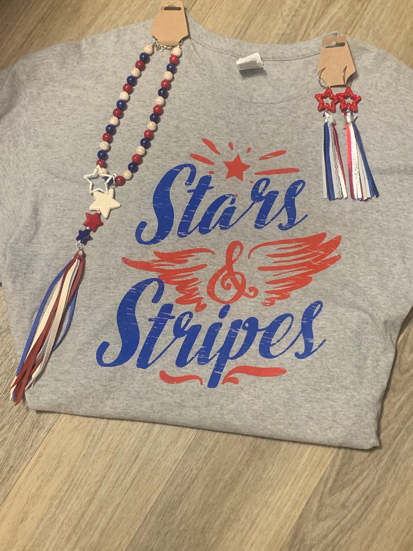 Stars & Stripes Graphic T-Shirt