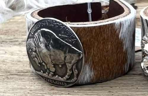 American Heritage Buffalo Nickel Cuff by Sandra Ling Designs