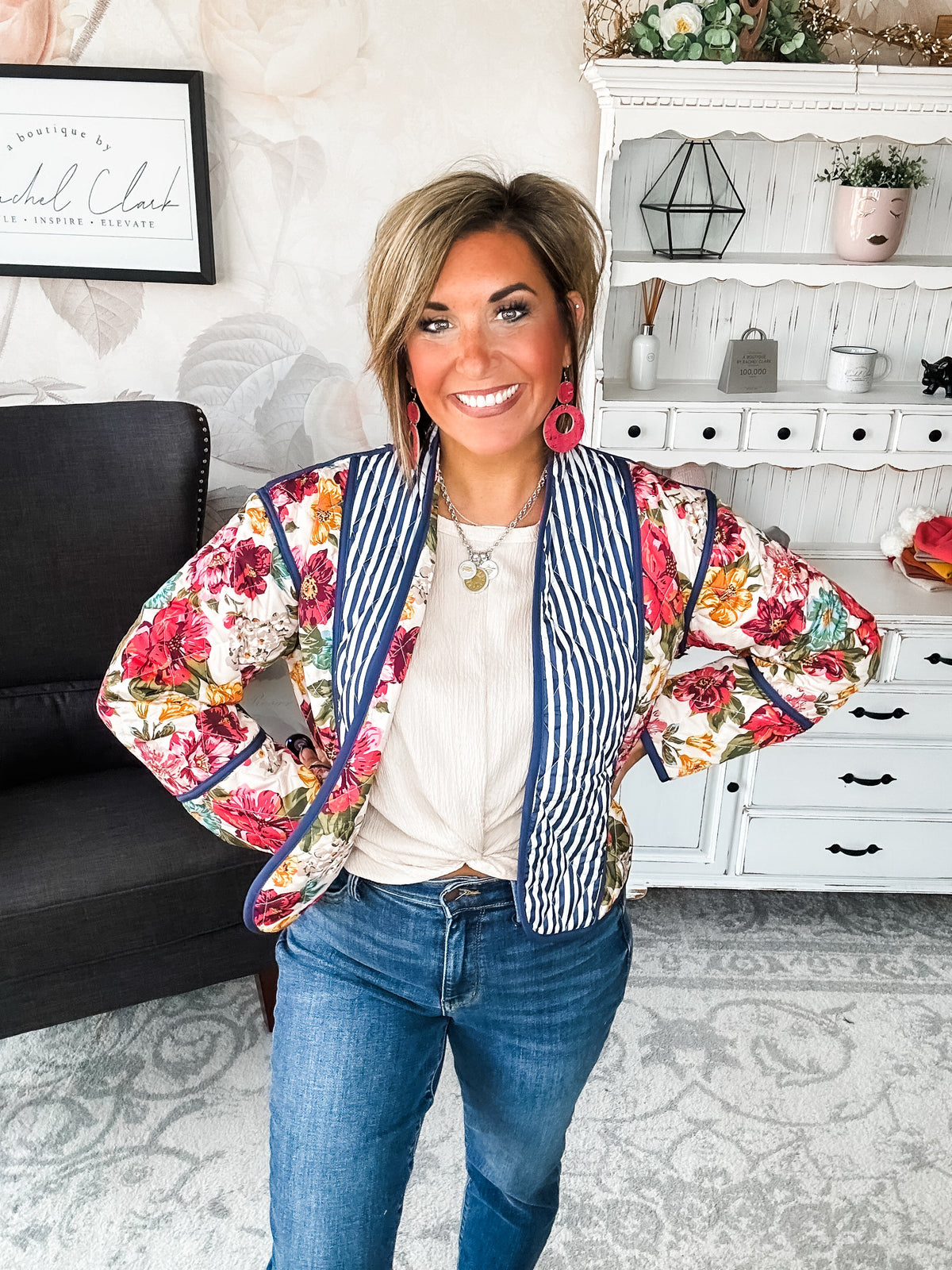 Make A Statement Quilted Jacket