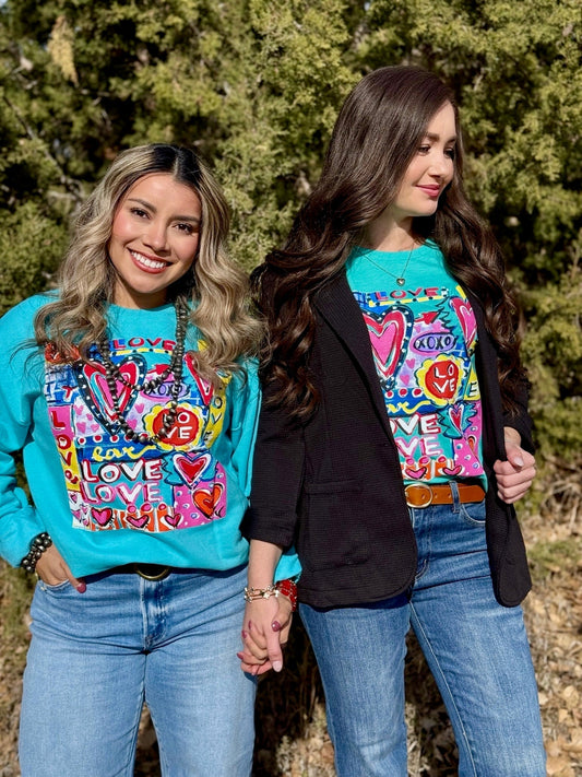 Callie Ann Stelter A Lot of Love Tee & Sweatshirt