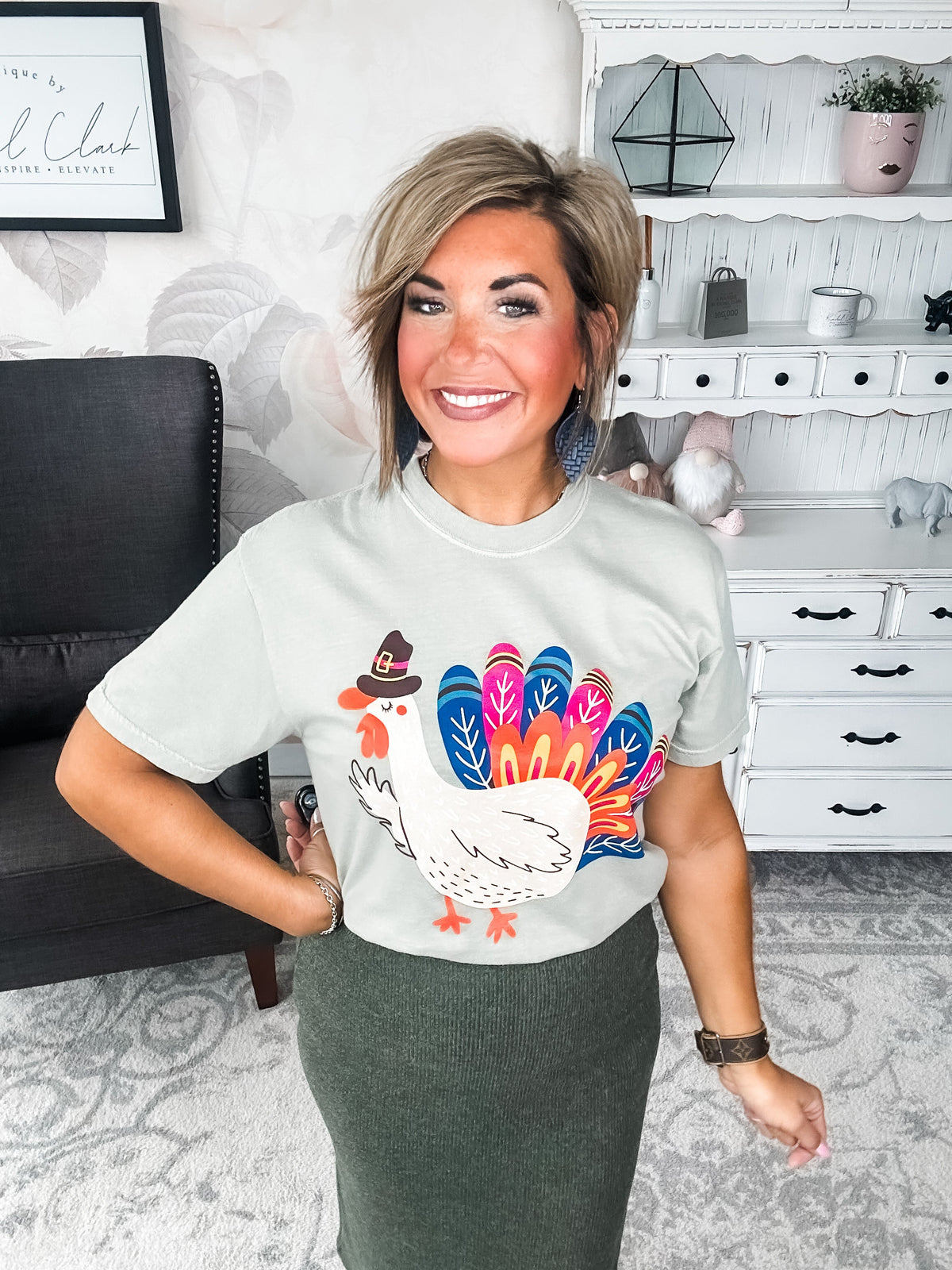 Ms Gobbleworth Graphic Tee