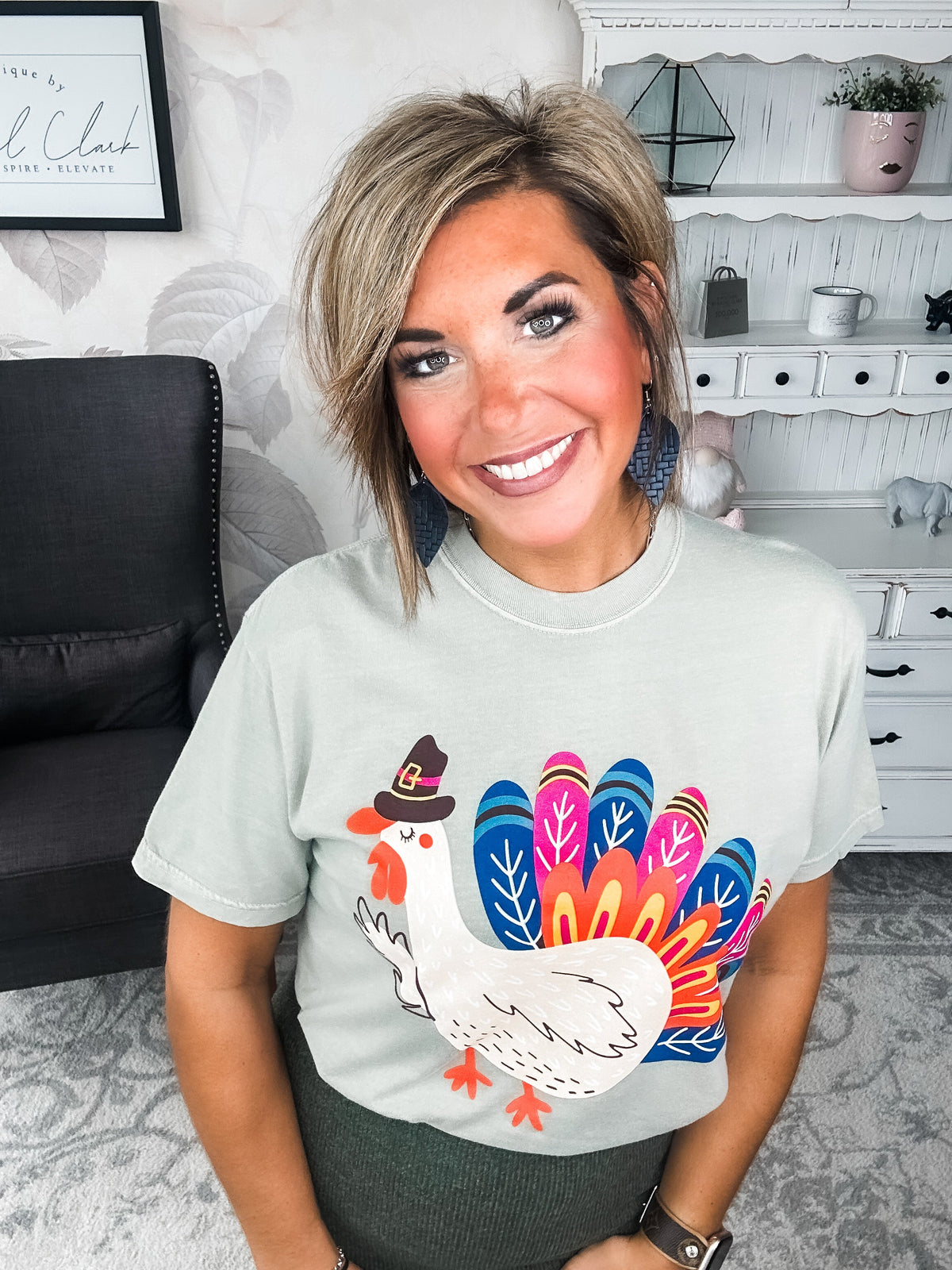 Ms Gobbleworth Graphic Tee