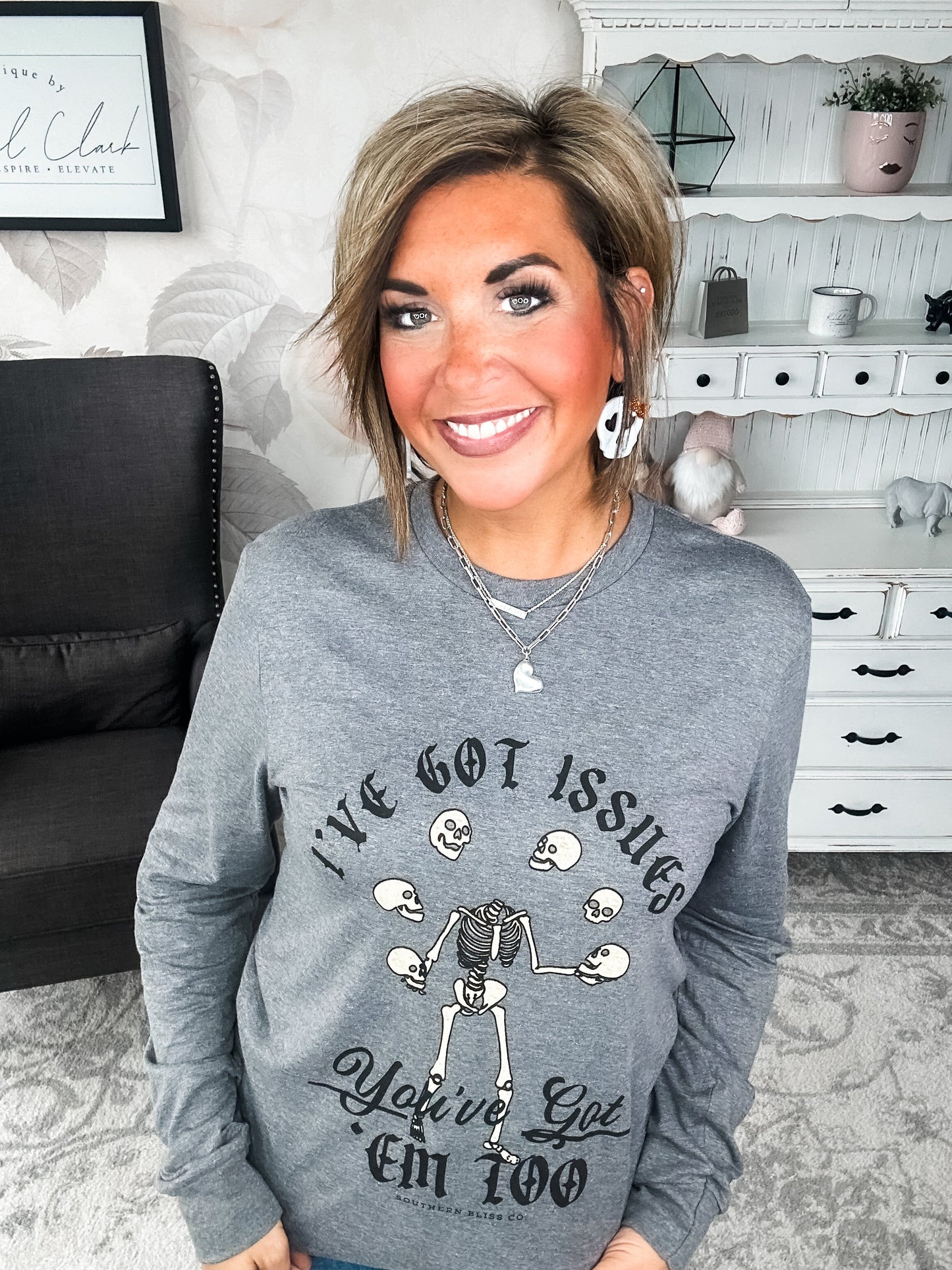I've Got Issues Long Sleeve Graphic Tee