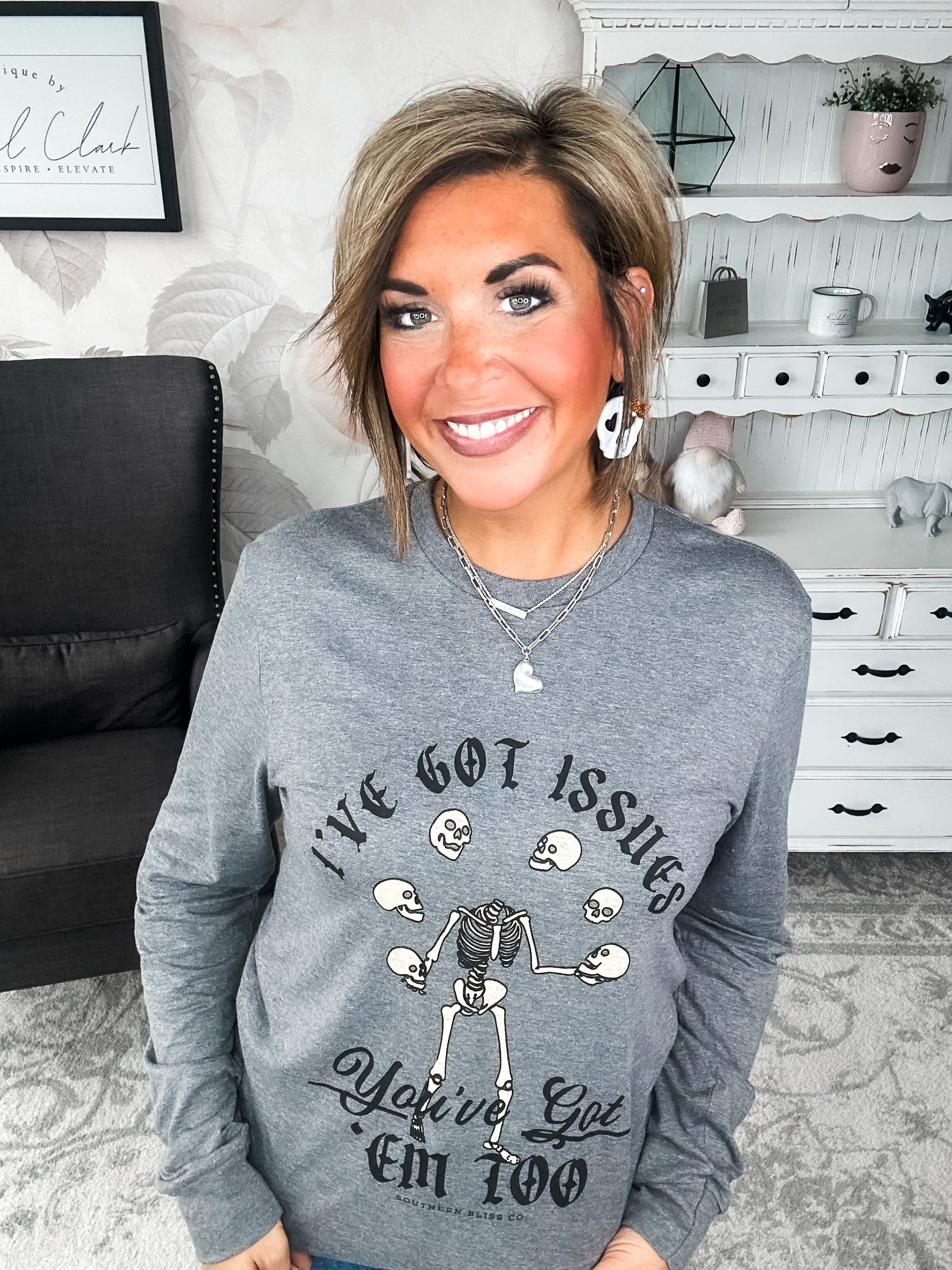 I've Got Issues Long Sleeve Graphic Tee