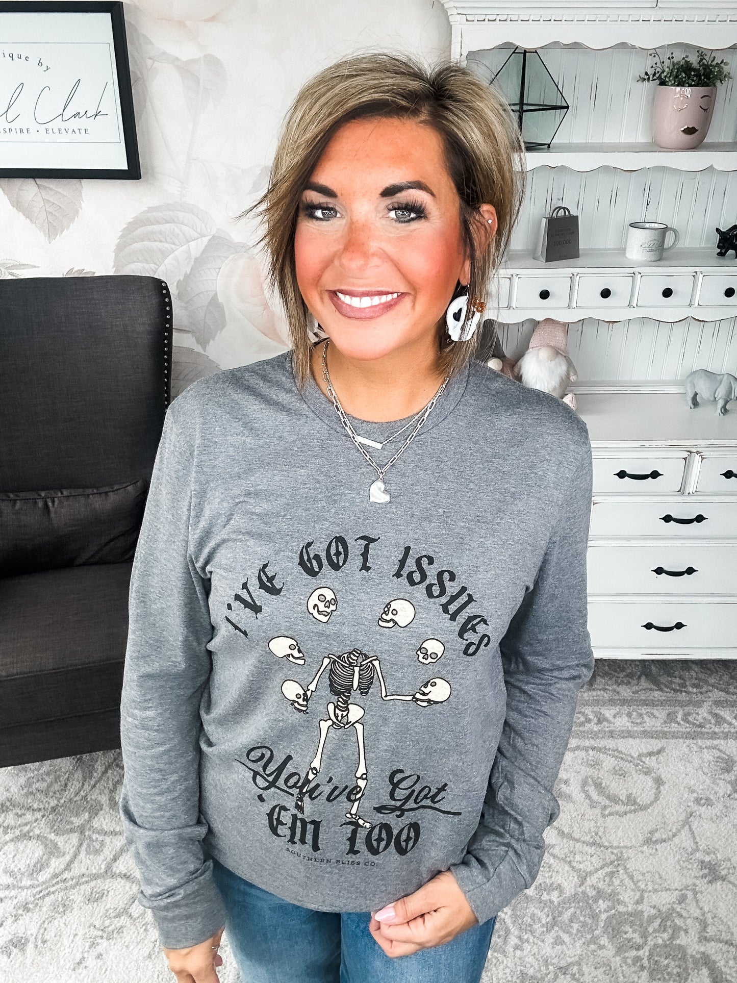 I've Got Issues Long Sleeve Graphic Tee