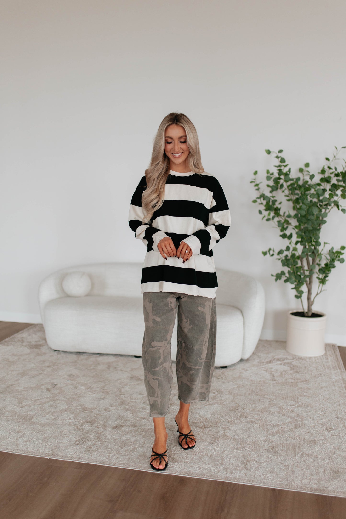 Olympia Striped Top