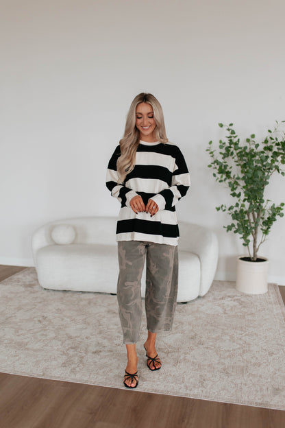 Olympia Striped Top