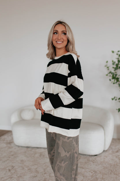 Olympia Striped Top