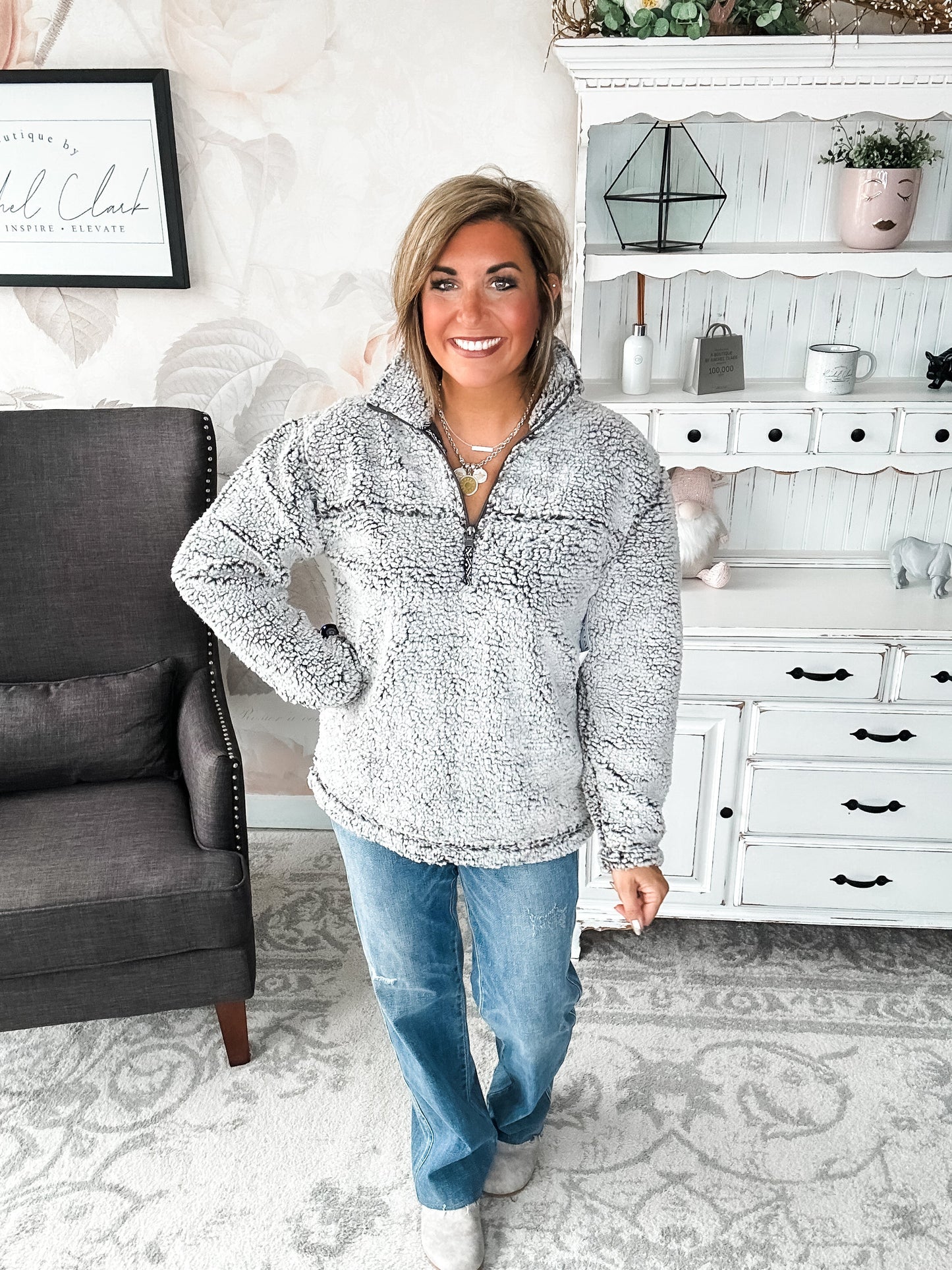 Into The Arctic Sherpa Pullover