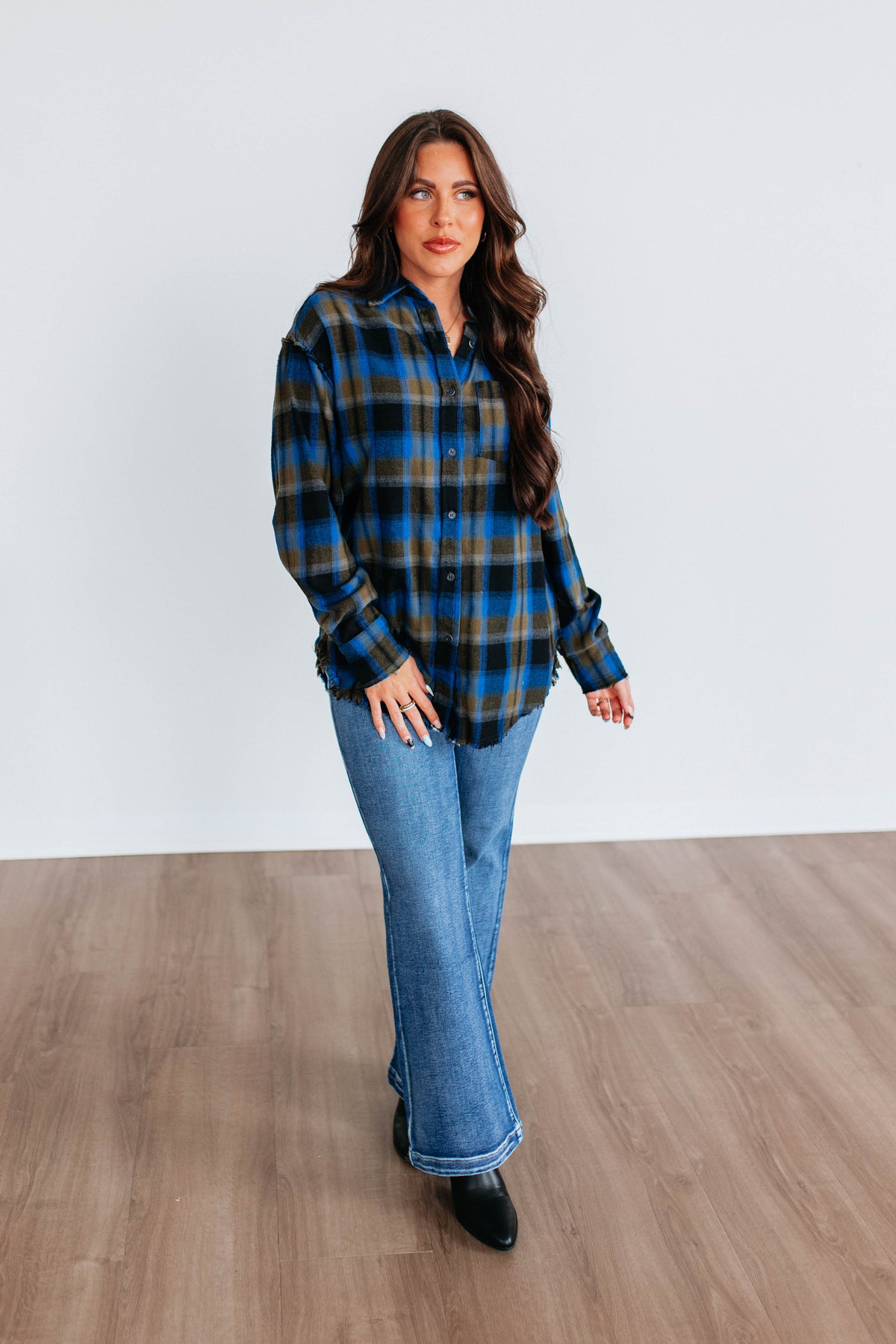 Reed Flannel Top