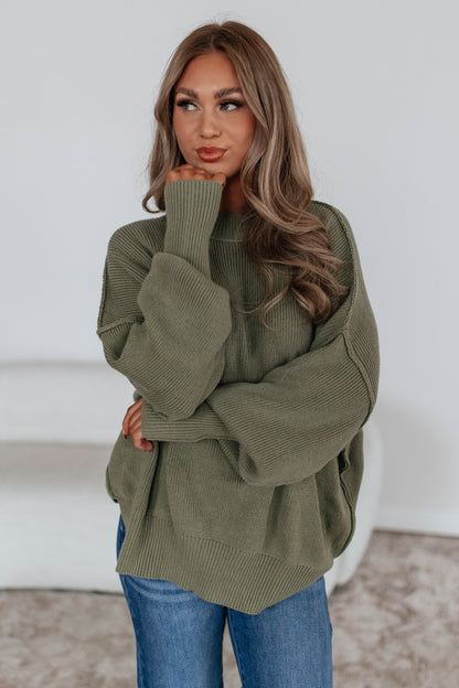 Violet Oversized Sweater