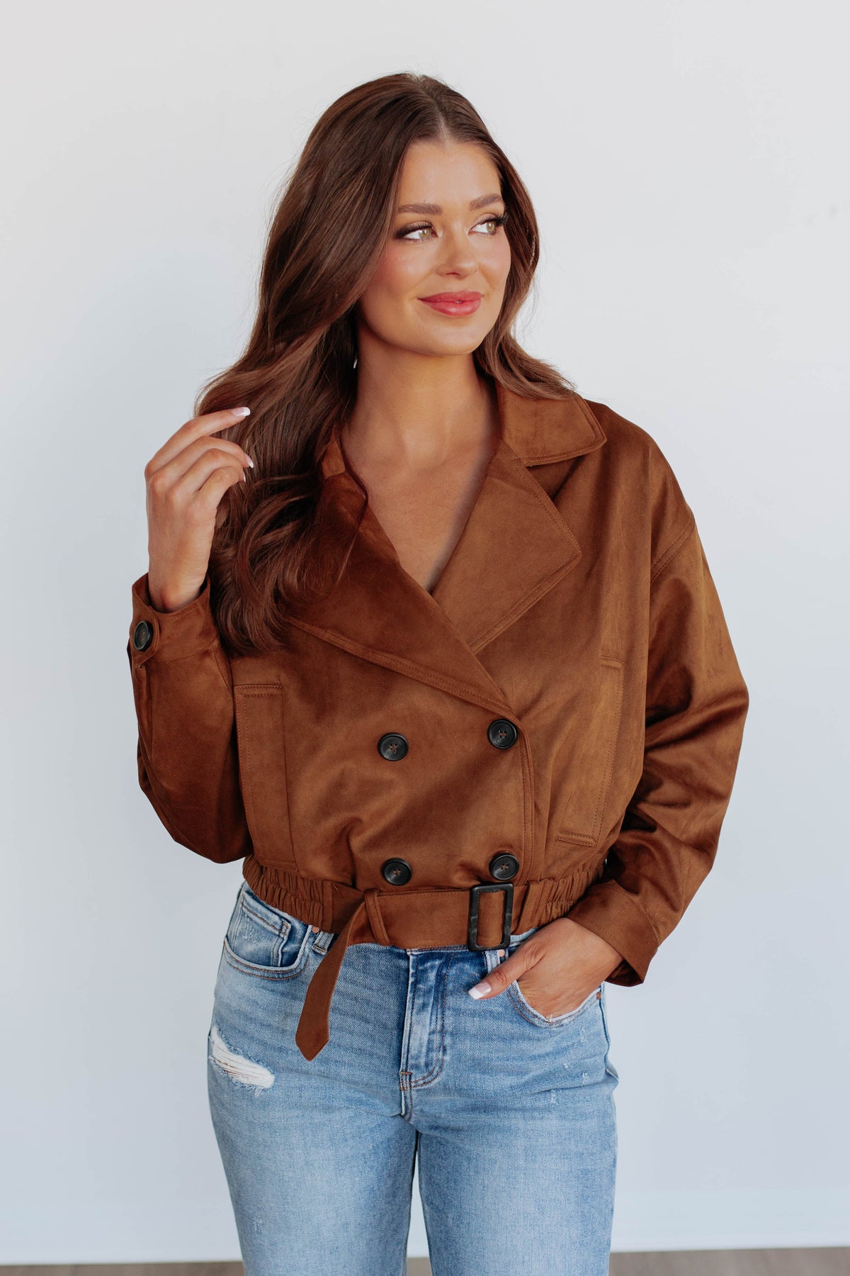 Shaunie Suede Jacket